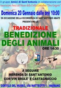 Benedizione animali S.Antonio 2019